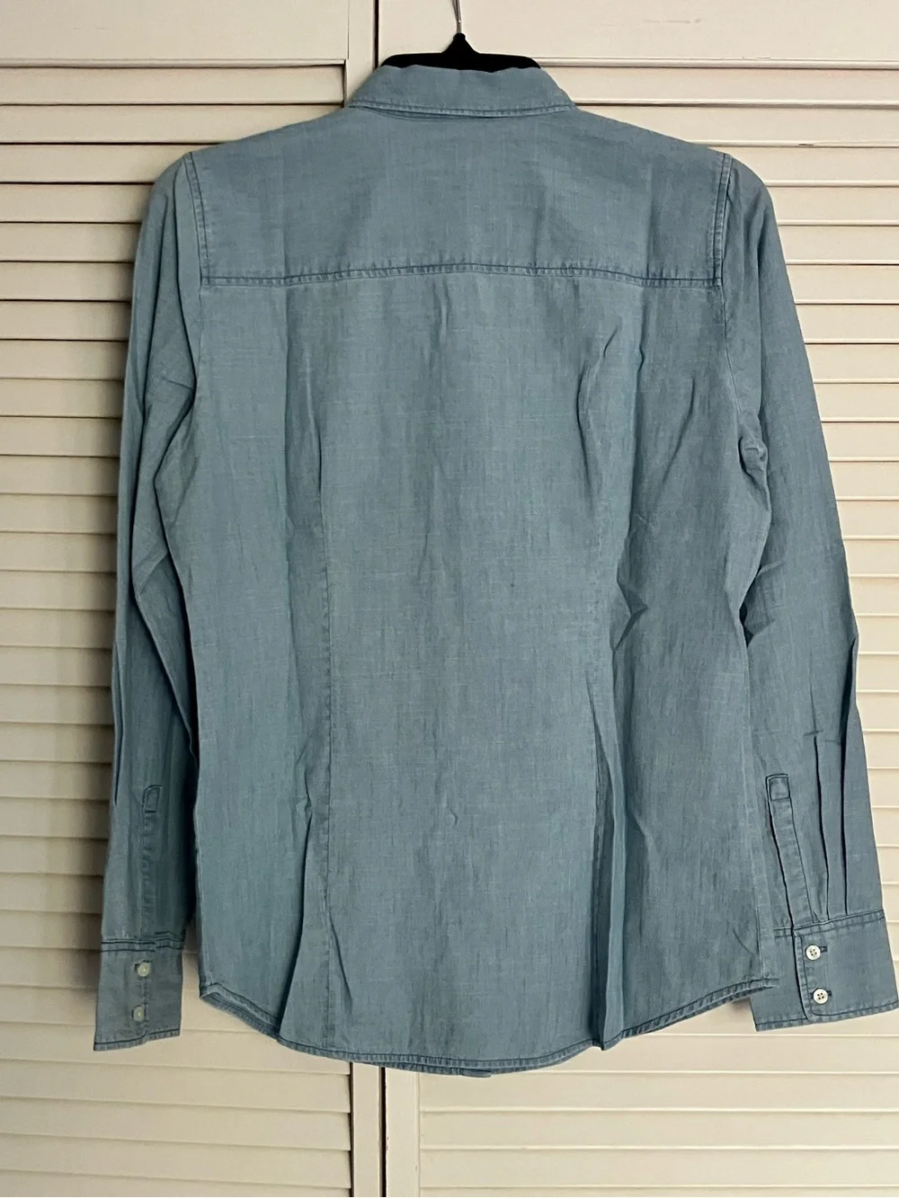 NWT J. Crew Light Blue Denim Button-Down Shirt